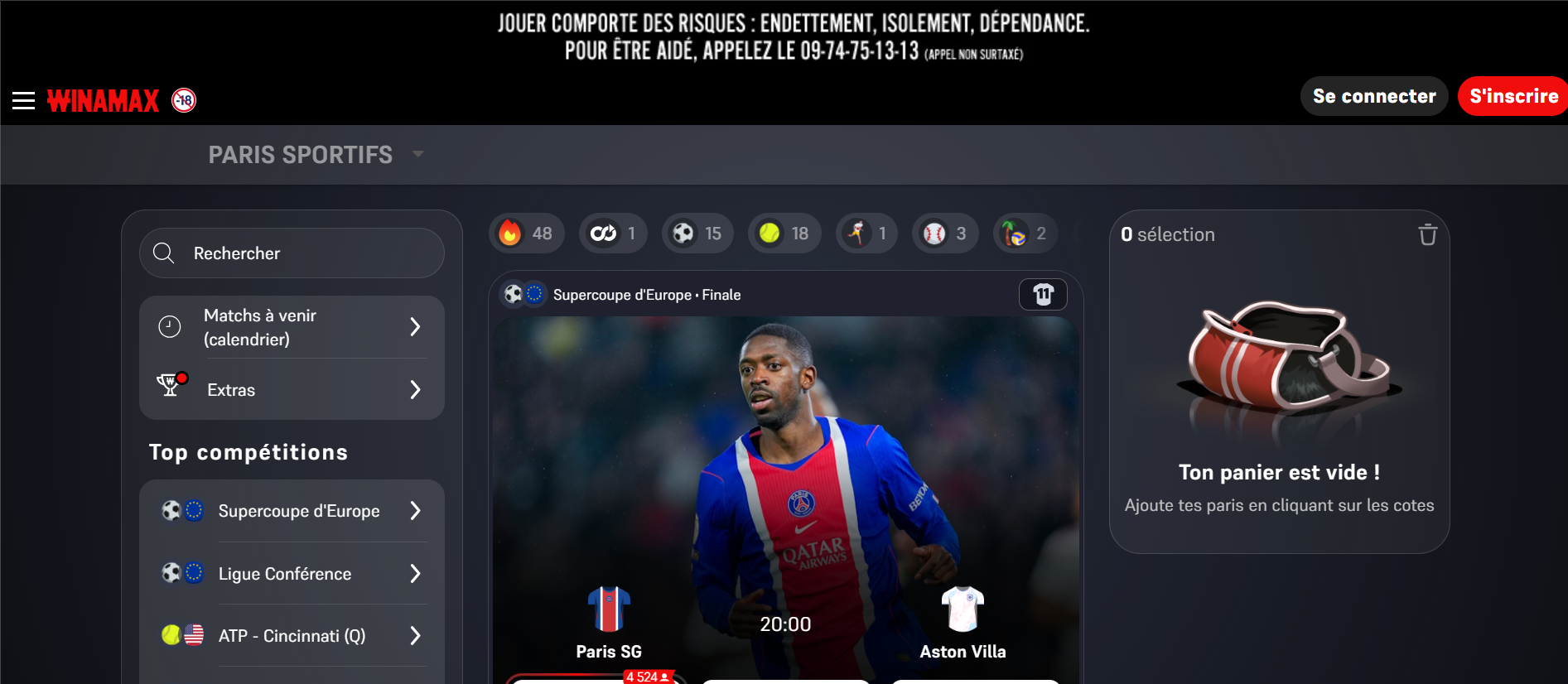 Winamax kasyno online